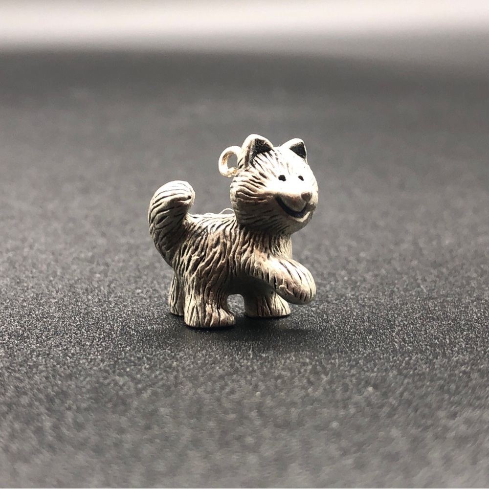 Hallmark Keepsake Ornament 2000 Husky - Frosty Friends Miniature Fine Pewter‎